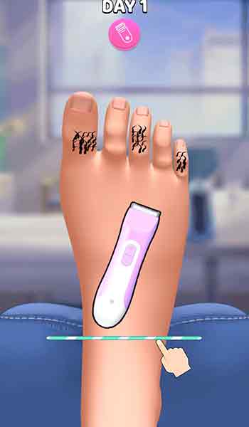 Foot Hospital game Gameplay Screenshot