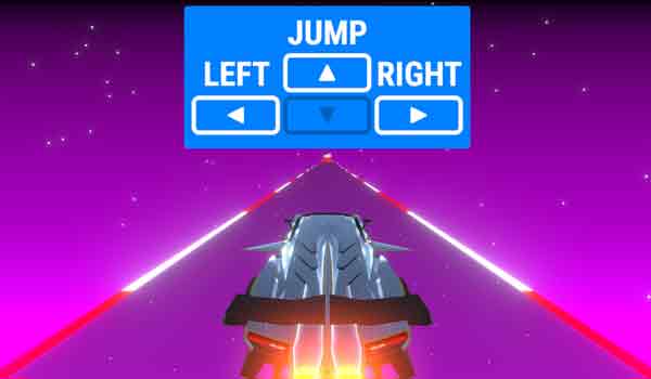 Jet Car Jump Unblocked Gameplay Screenshot