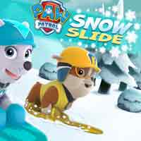 Paw Patrol Snow Slide online game