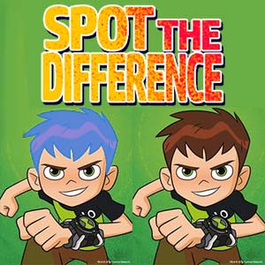 Ben 10 Spot the Difference