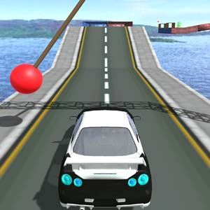 Driving Car On Really Impossible Track