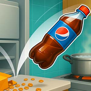Jumping Bottle 3D (by Eccentric)